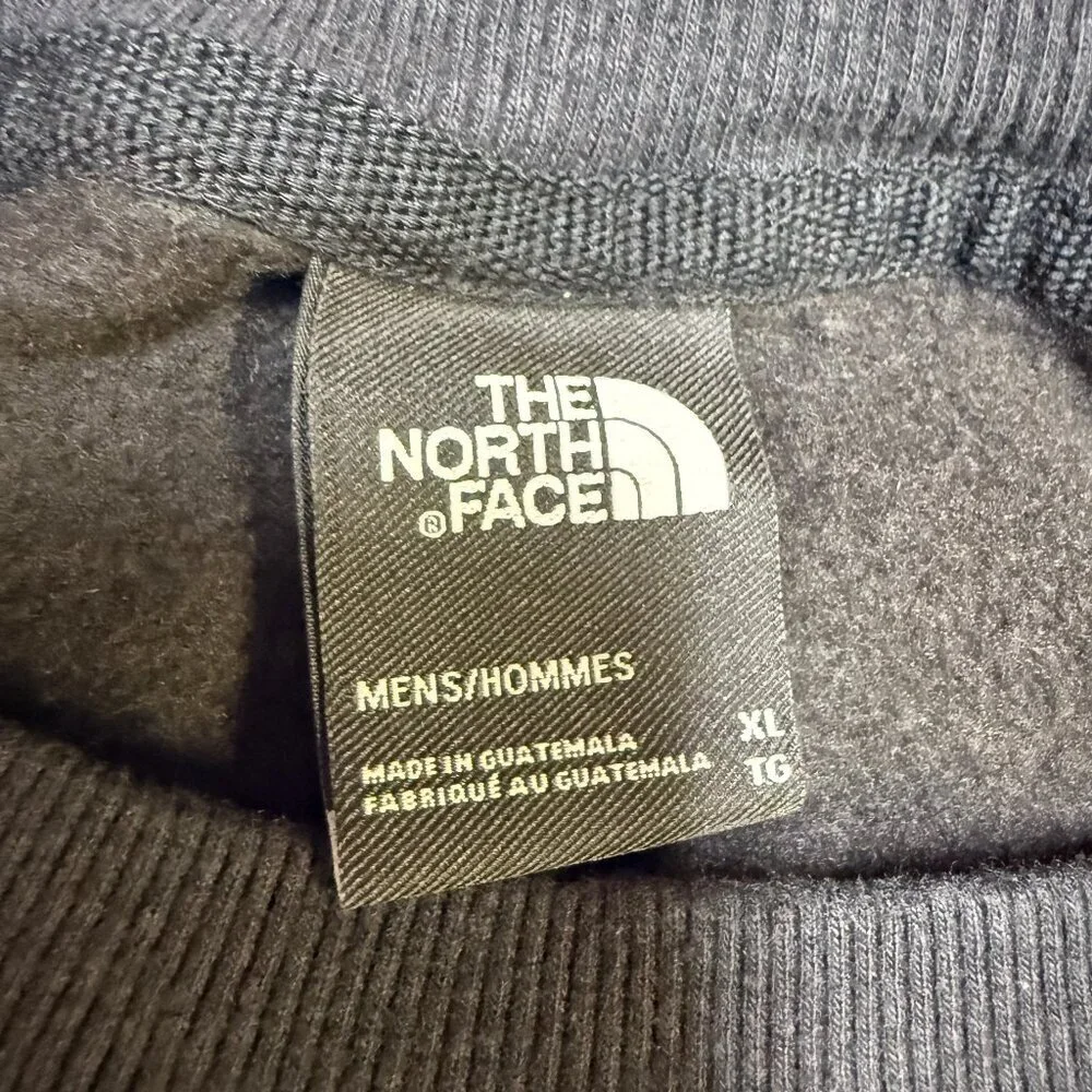 The North Face Mixed-Media‎ Crew Sweatshirt Men’s XL Black EUC